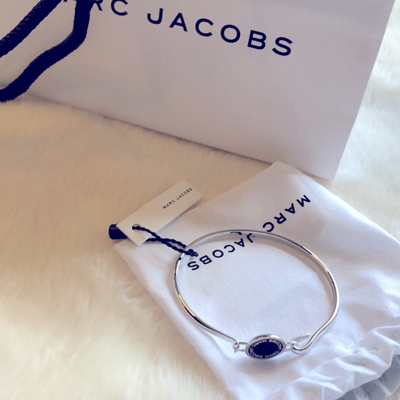 SOLD✅Mark Jacobs coin bracelet silver and black - Picture 5 of 9